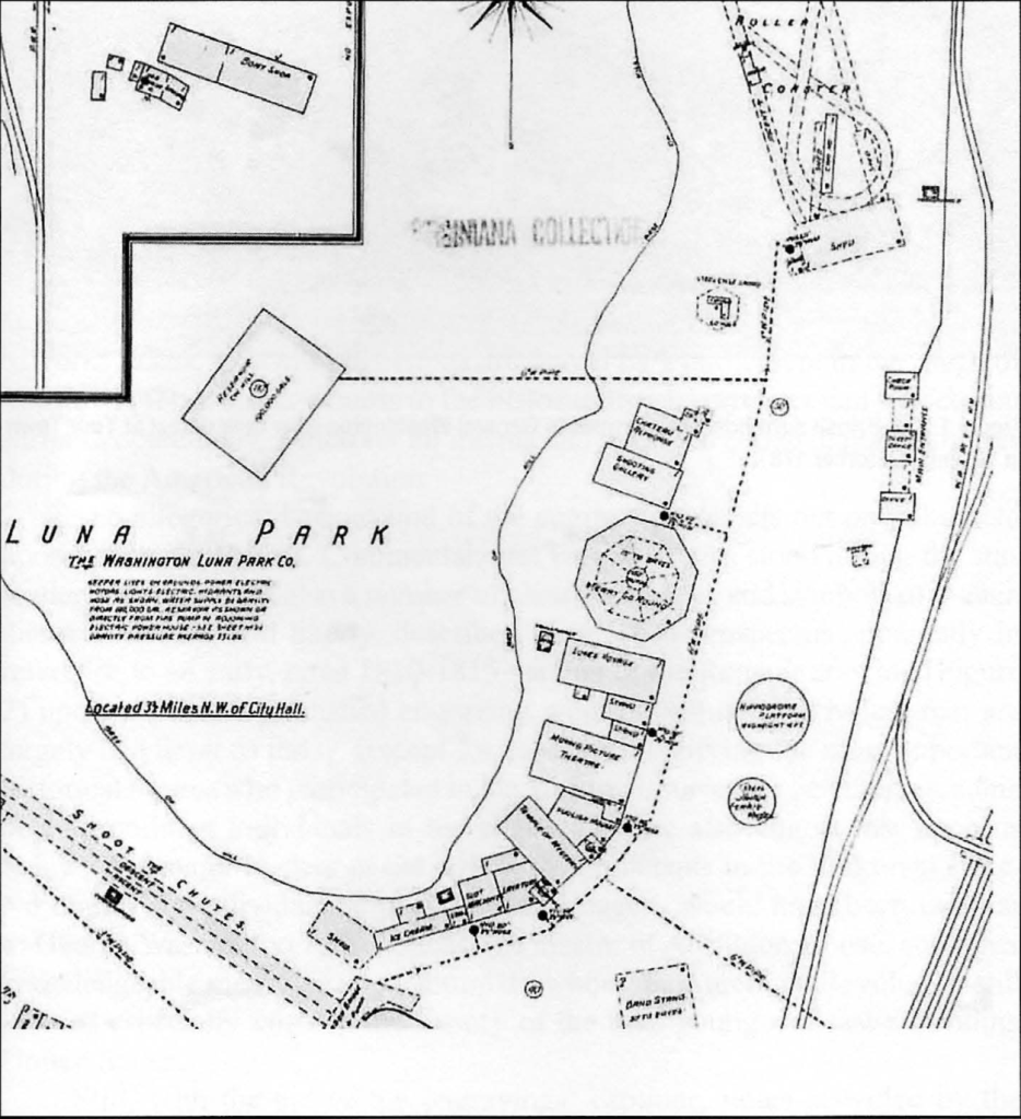 Washington Luna Park Map (Offbeat NOVA)