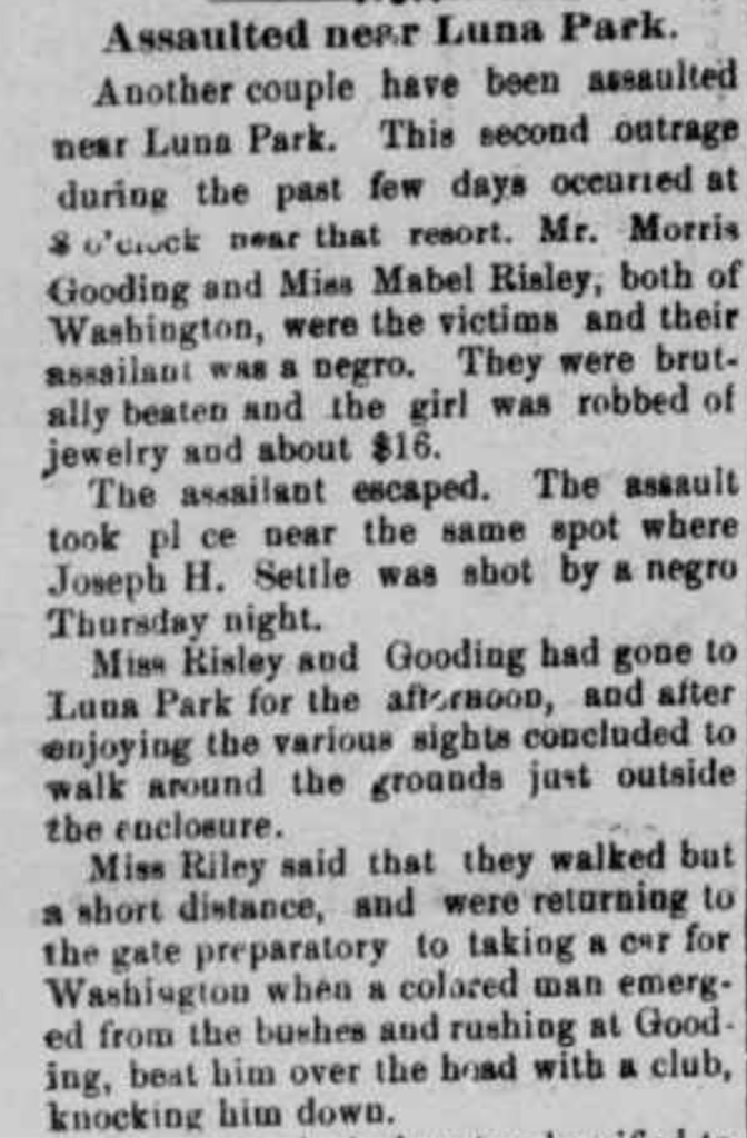 luna park assault 1906 (offbeat nova)