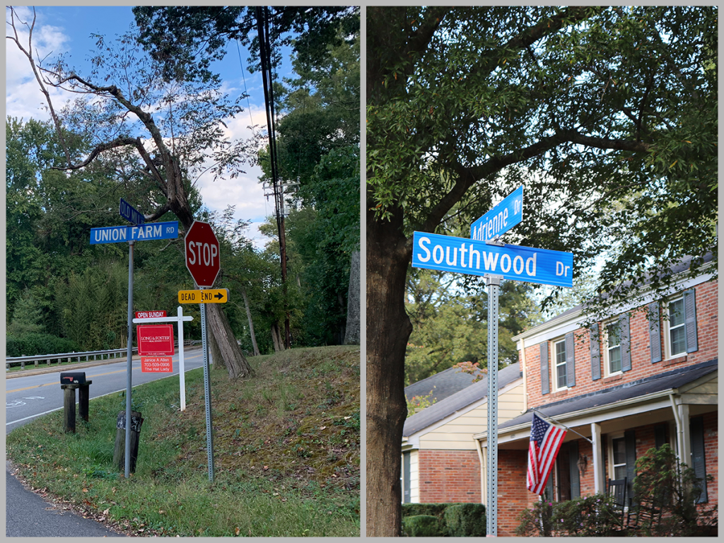 Spottings of the Mount Vernon Monster at Union Farm Road and Southwood Dr. 